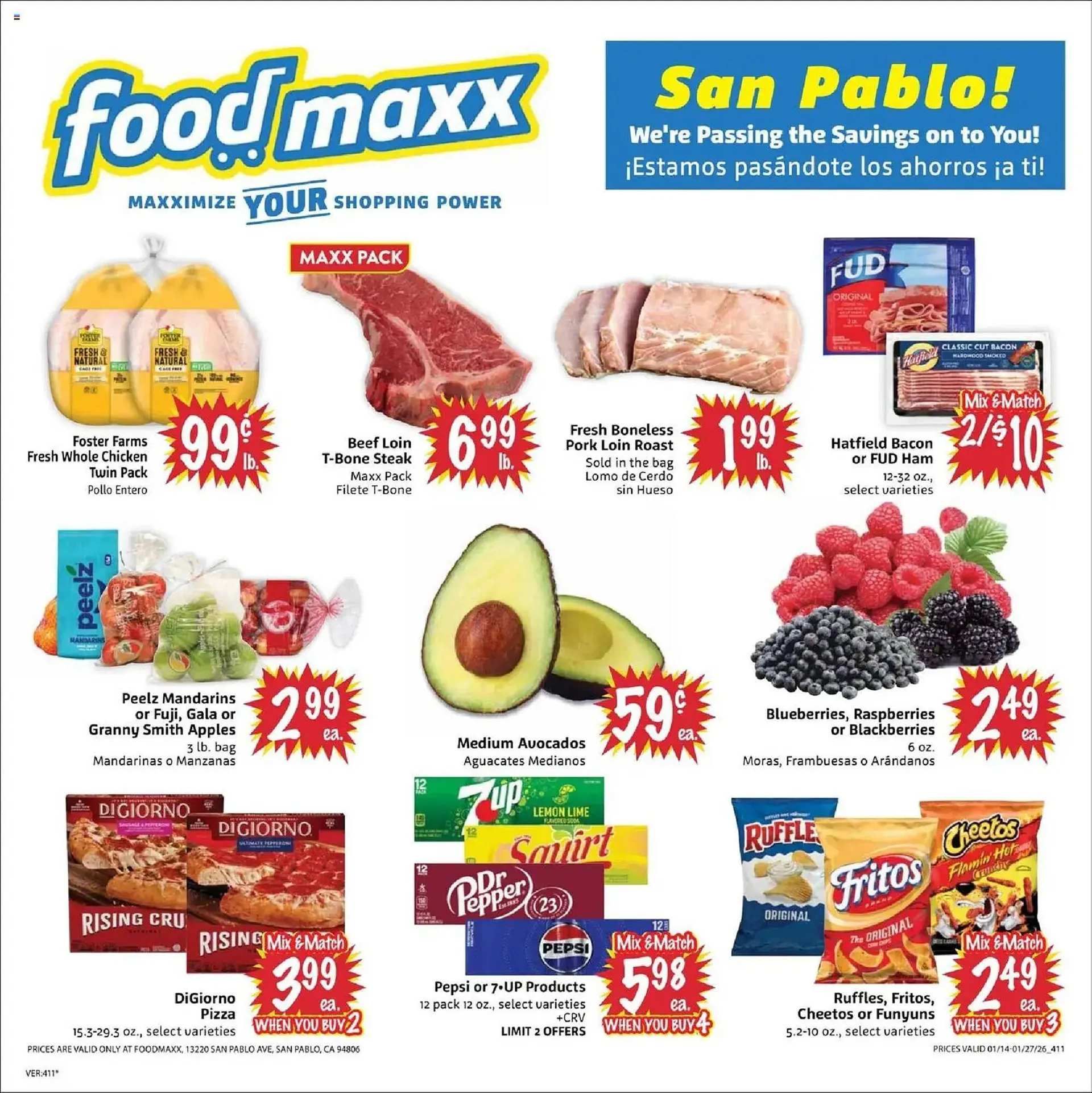 Weekly ad Foodmaxx weekly ad from January 14 to January 28 2026 - Page 1