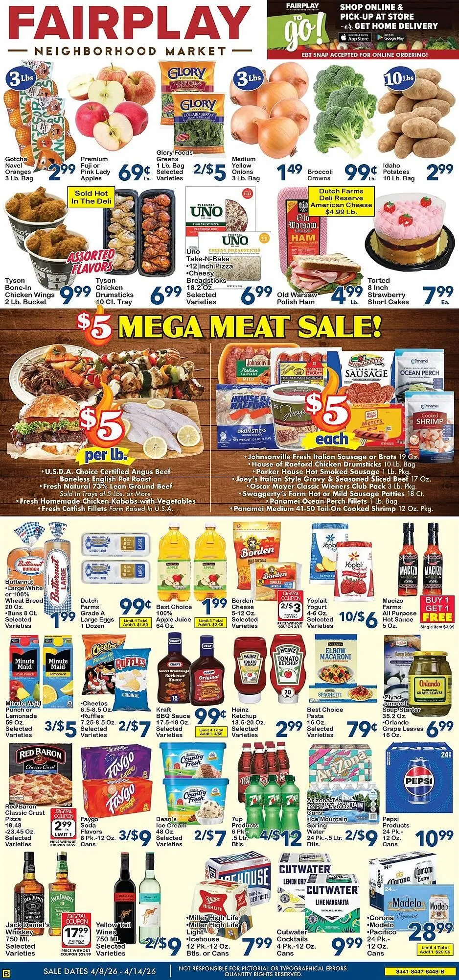 Weekly ad Fairplay weekly ad from April 8 to April 14 2026 - Page 1