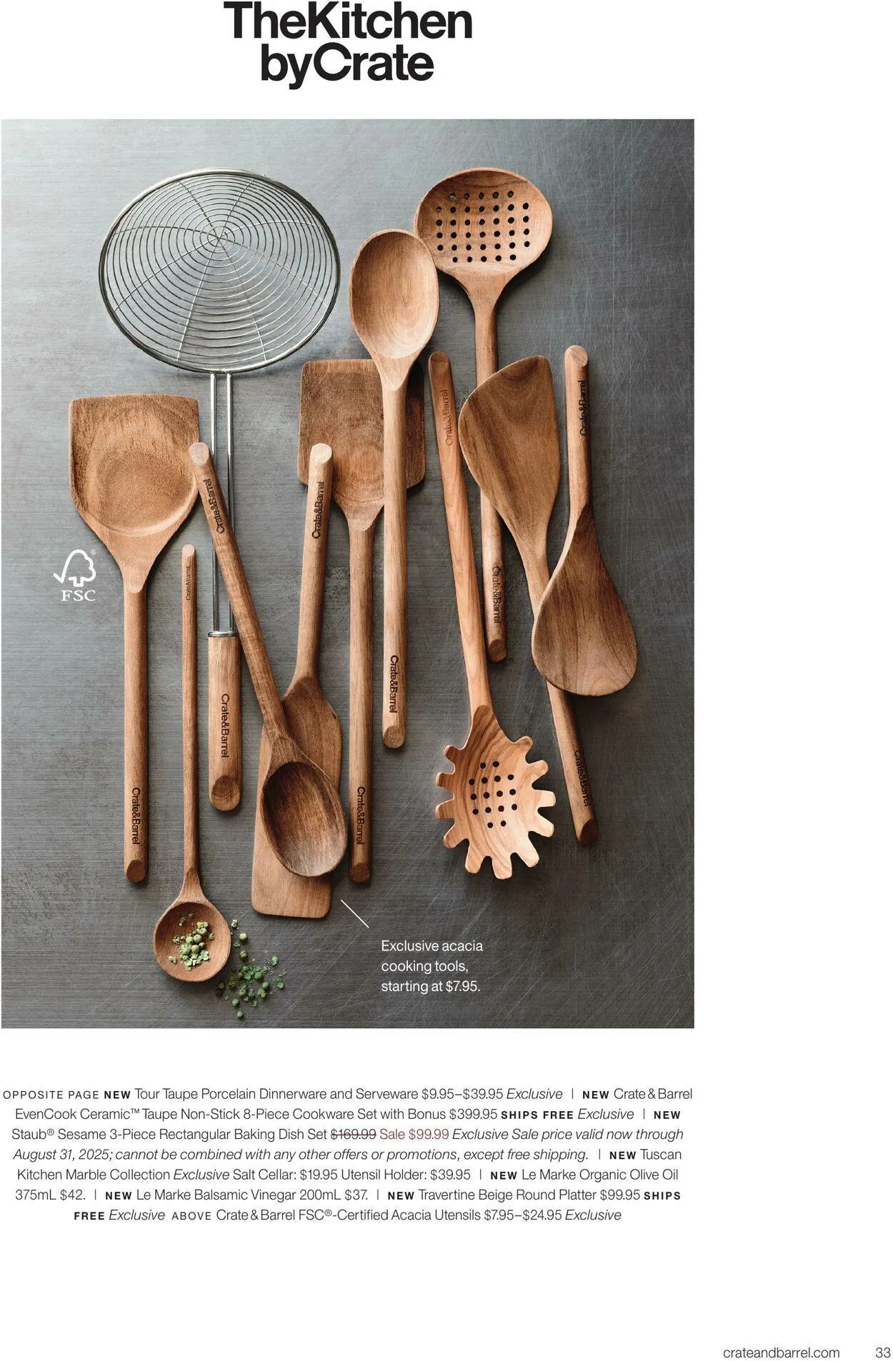 Weekly ad Crate & Barrel from April 16 to April 30 2025 - Page 33