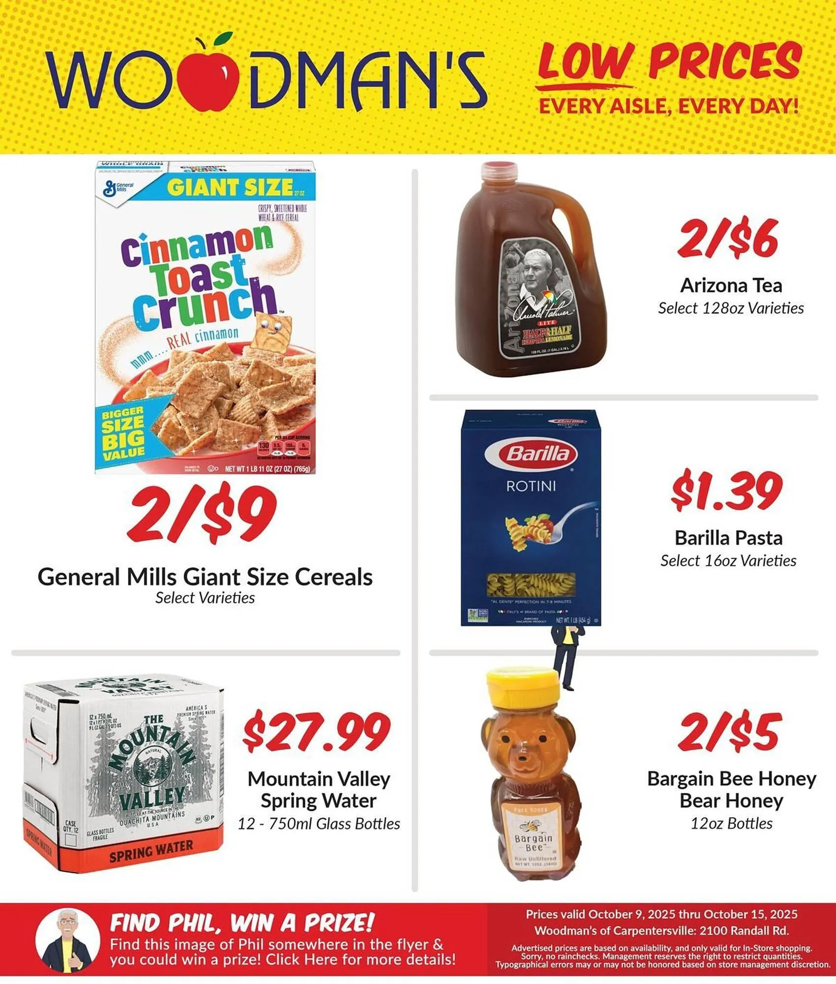 Weekly ad Woodman's weekly ad from October 9 to October 15 2025 - Page 1