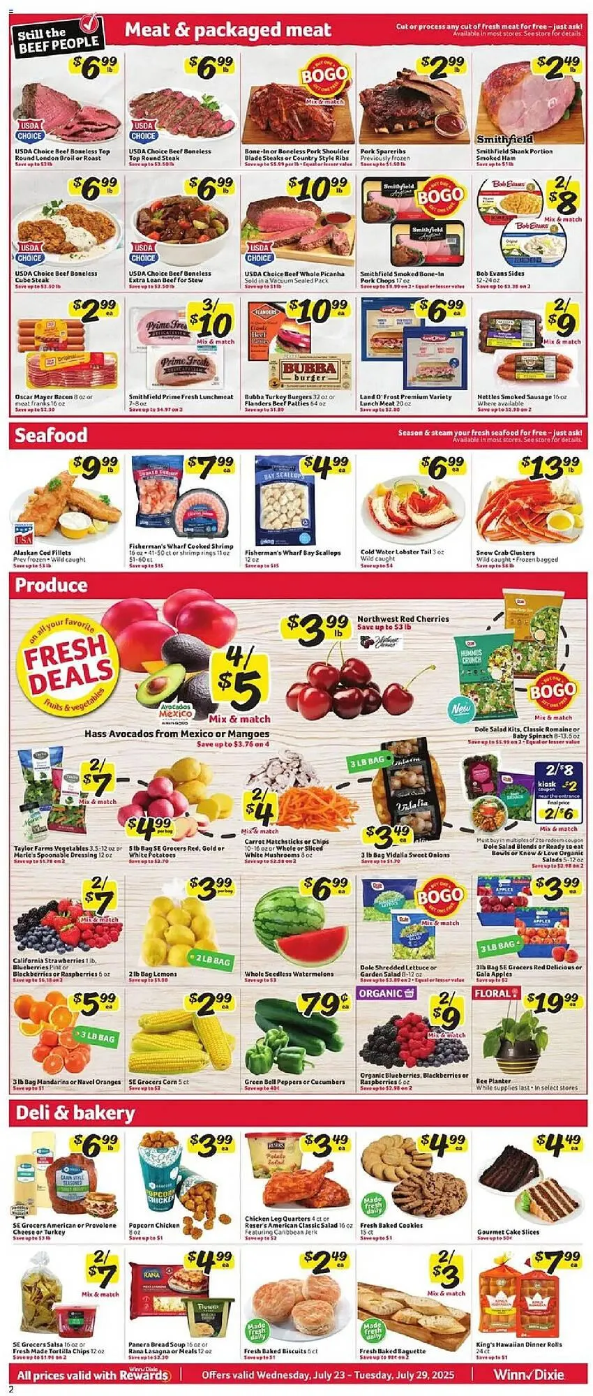 Weekly ad Winn Dixie Weekly Ad from July 23 to July 30 2025 - Page 2