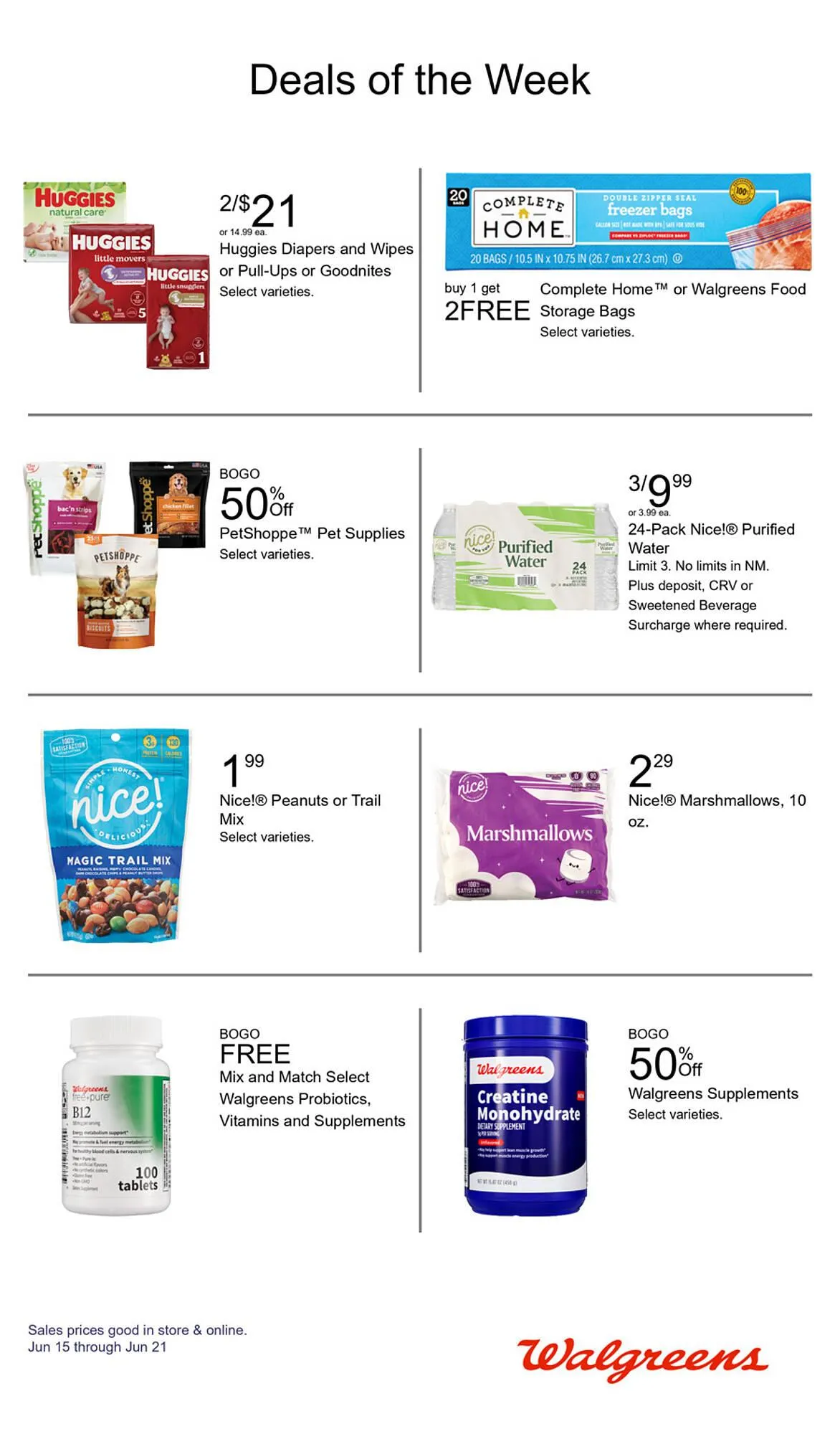 Weekly ad Walgreens Weekly Ad from June 15 to June 21 2025 - Page 3