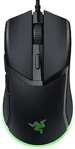 Razer Cobra Gaming Mouse: 58g, Gen-3 Optical Switches, Chroma RGB Lighting, 8500 DPI Sensor, PTFE Feet, Speedflex Cable - Black
