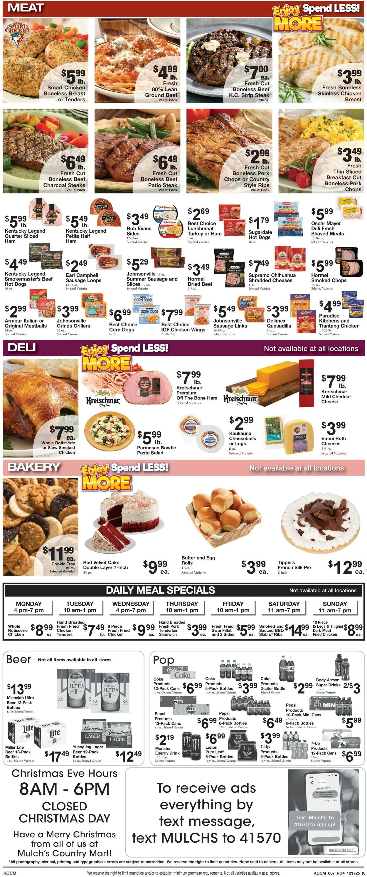 Weekly ad Country Mart from December 16 to December 22 2025 - Page 4
