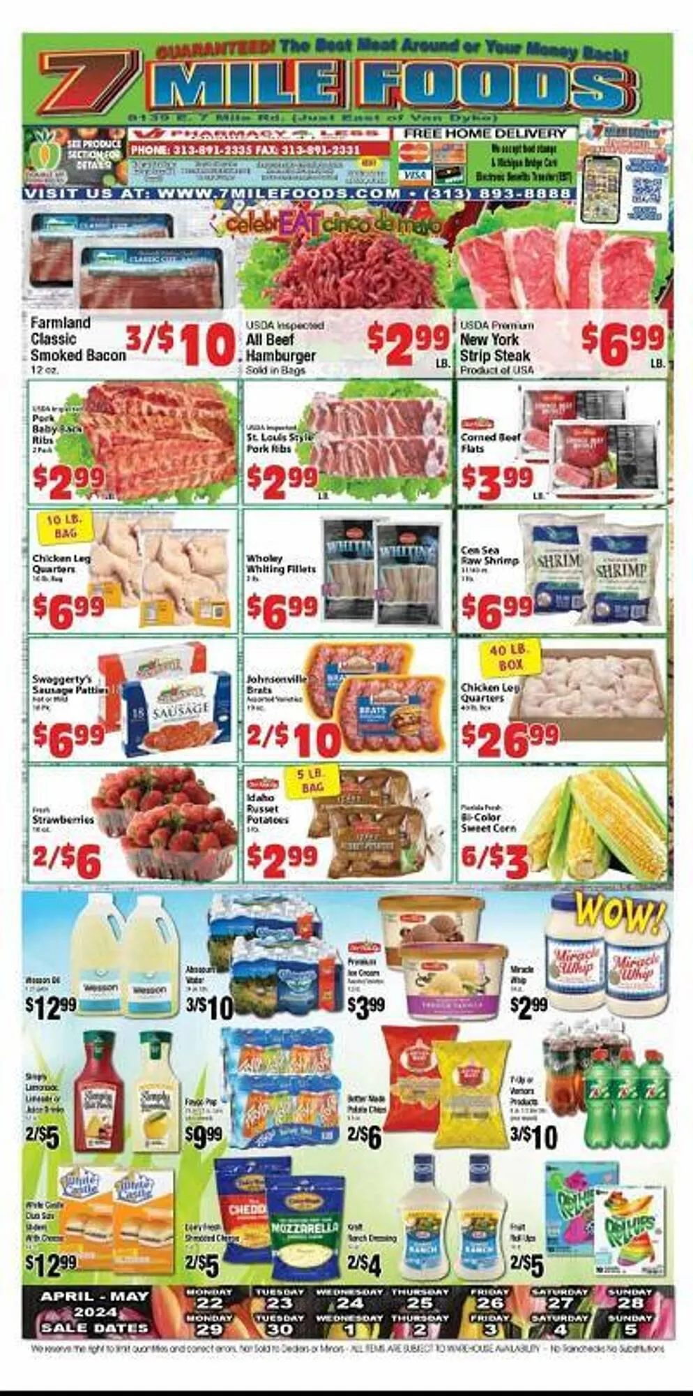 7 Mile Foods Weekly Ad - 1