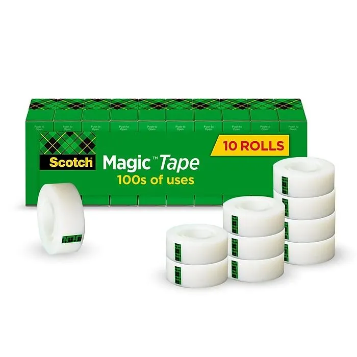 Scotch Magic Invisible Clear Tape Refill,