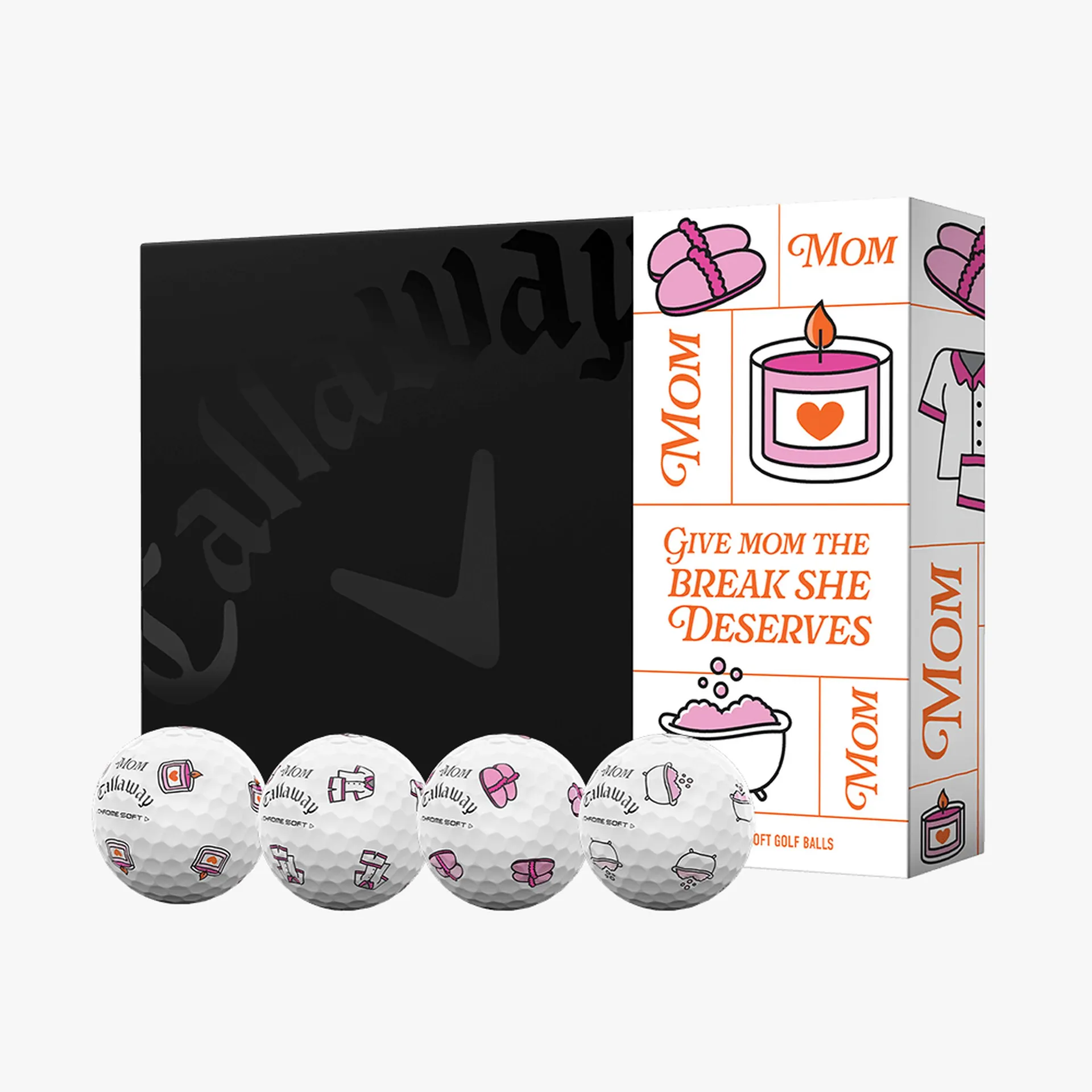 Chrome Soft Relax and Recharge Golf Balls