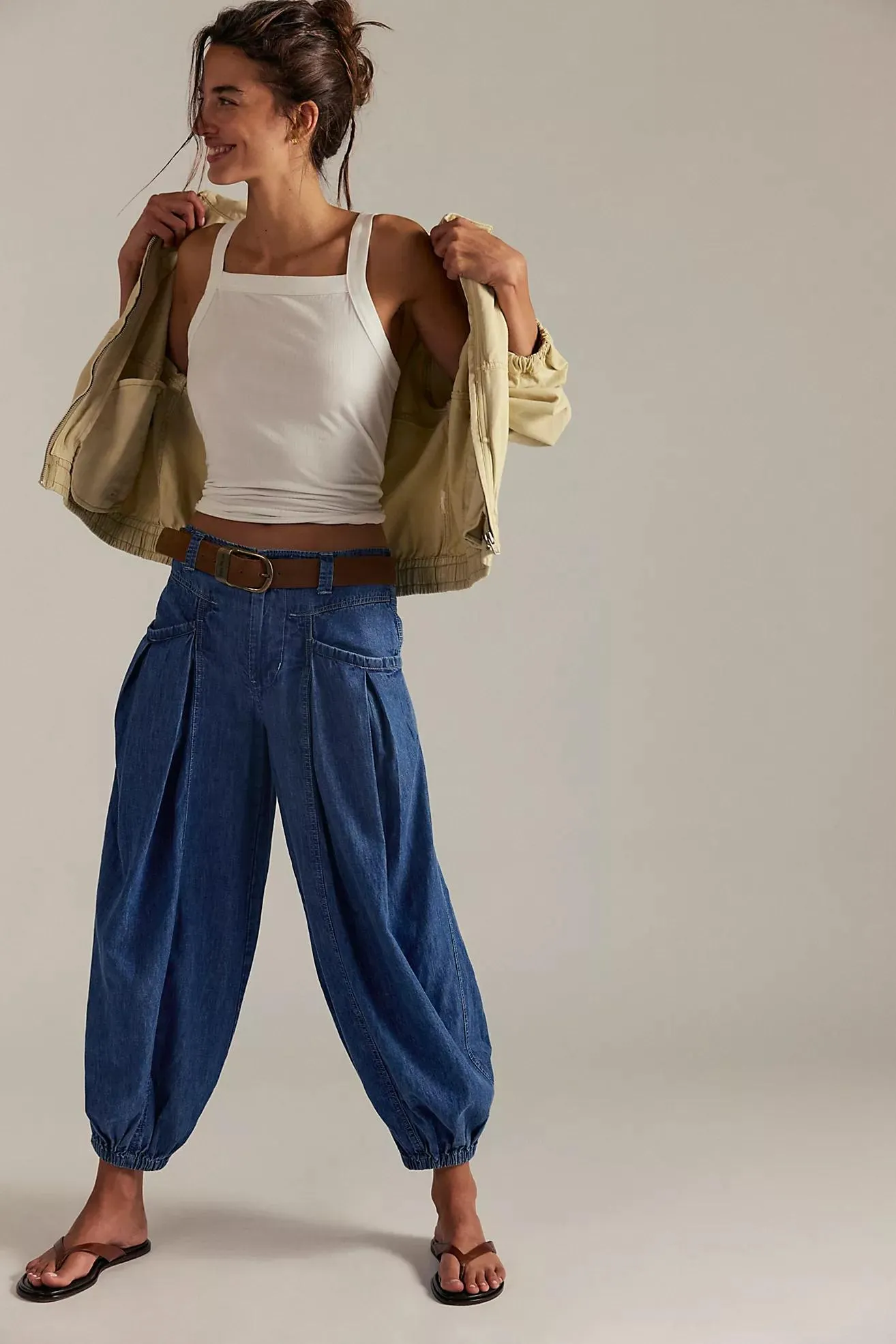 We The Free Palm Royale Balloon Jeans