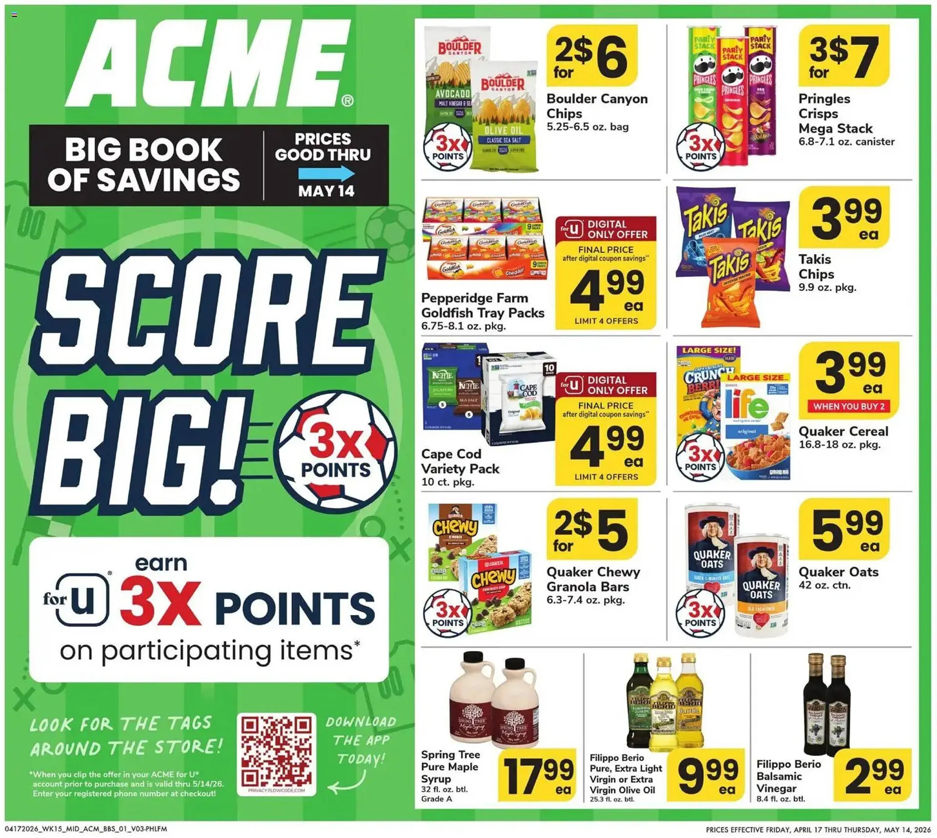 Weekly ad ACME weekly ad from April 17 to May 14 2026 - Page 1