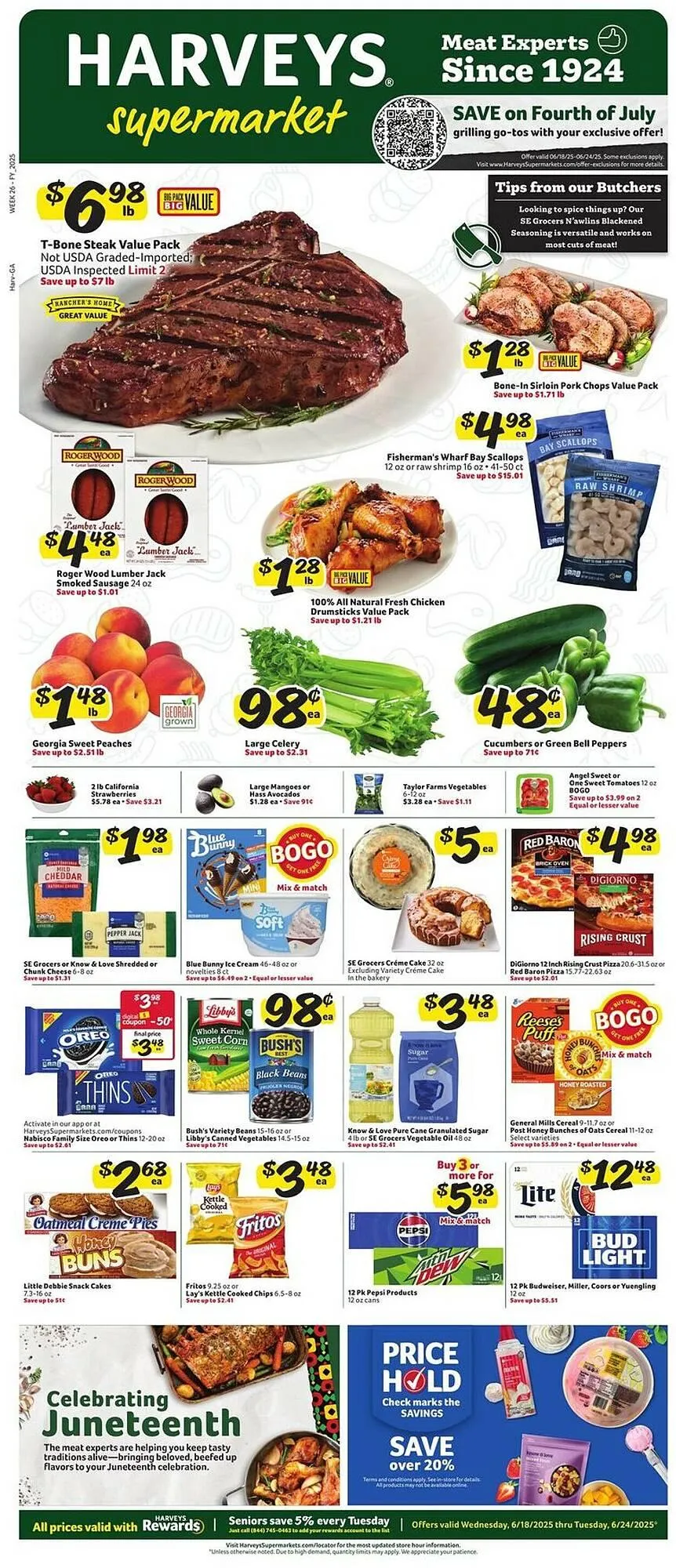 Harveys Supermarkets Weekly Ad - 1
