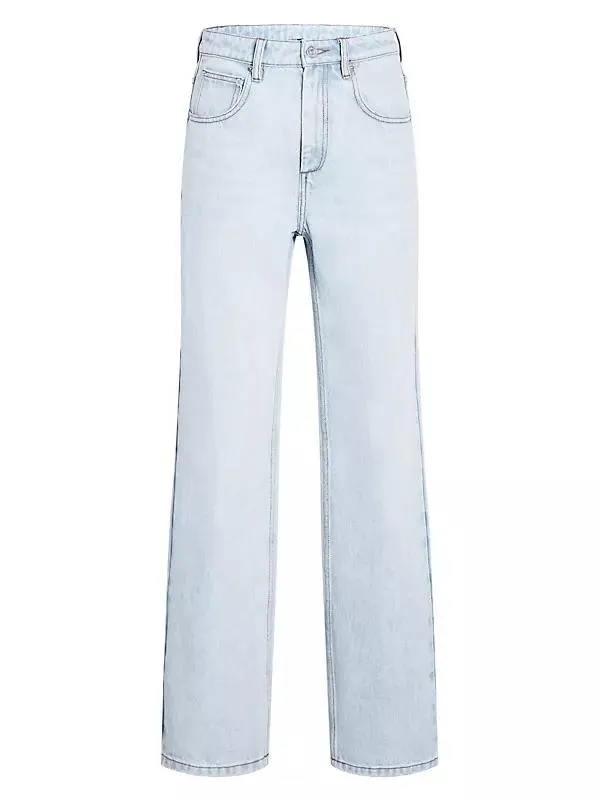 Brooklyn High Rise Straight Jeans