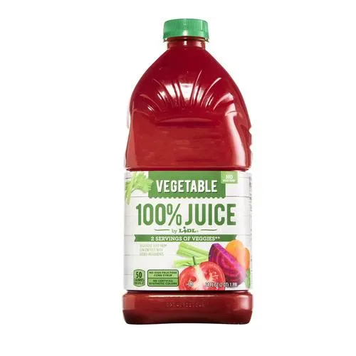 100% vegetable juice