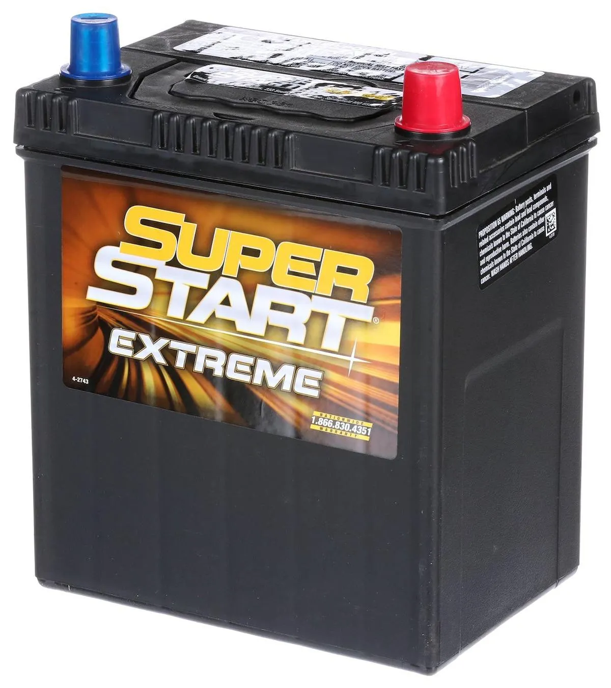 Super Start Extreme Standard Flooded Top Post Battery Group Size 151R - 151REXT