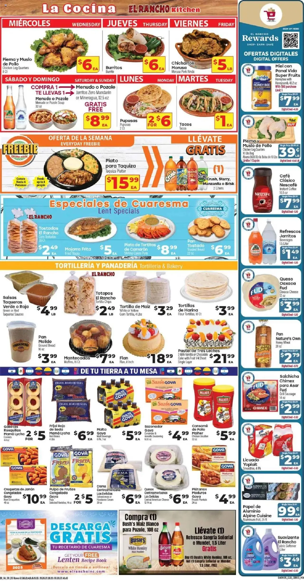 Weekly ad El Rancho - Weekly Ad 4 from April 9 to April 15 2025 - Page 3