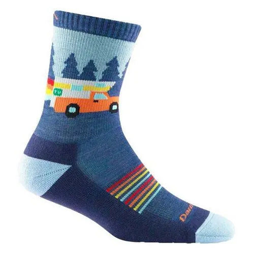 Kids' Darn Tough Van Wild Micro Lightweight Wool Crew Hiking Socks