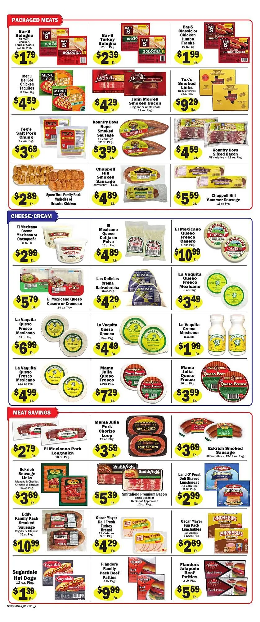 Weekly ad Sellers Bros weekly ad from January 21 to January 27 2026 - Page 2