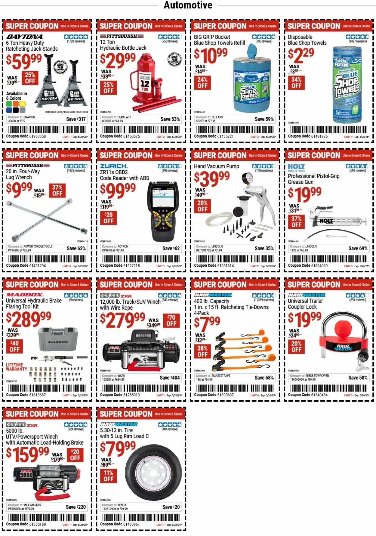 Weekly ad Harbor Freight from May 12 to May 21 2025 - Page 2