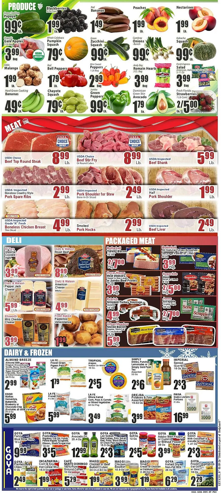 Weekly ad Key Food circular from October 9 to October 15 2026 - Page 4
