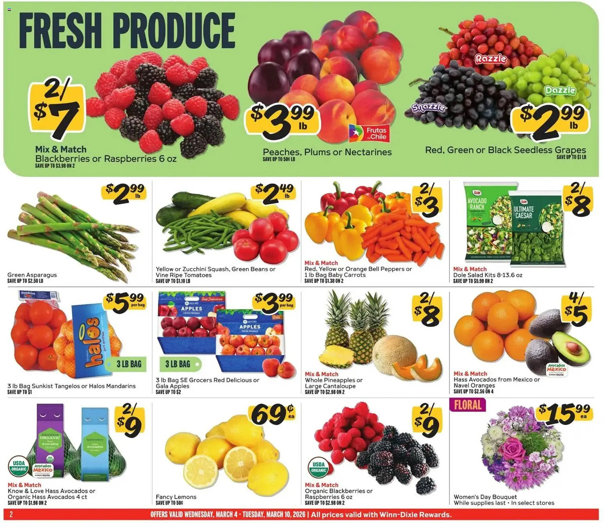 Weekly ad Winn Dixie weekly ad from March 4 to March 11 2026 - Page 2