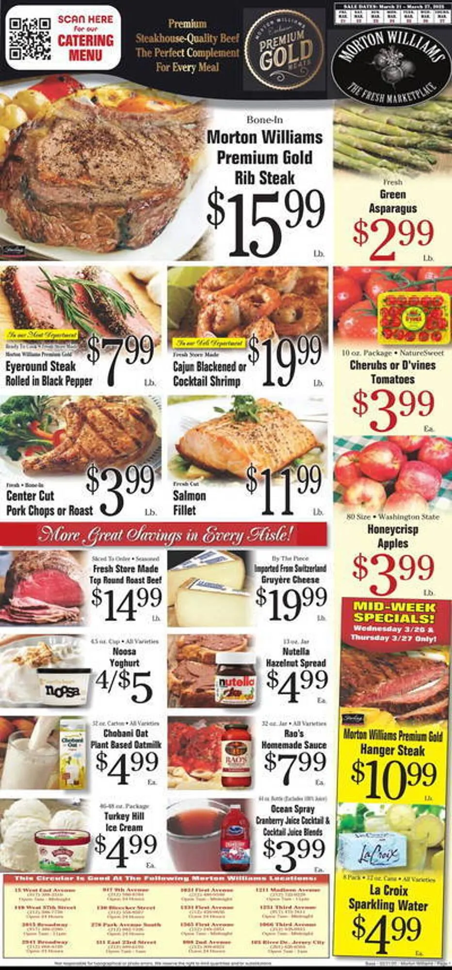 Weekly ad Morton Williams Weekly Ad from March 21 to March 27 2025 - Page 1