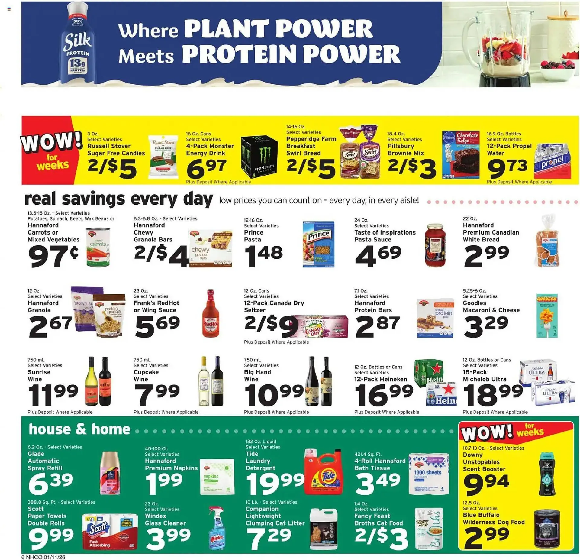 Weekly ad Hannaford flyer from January 11 to January 18 2026 - Page 6
