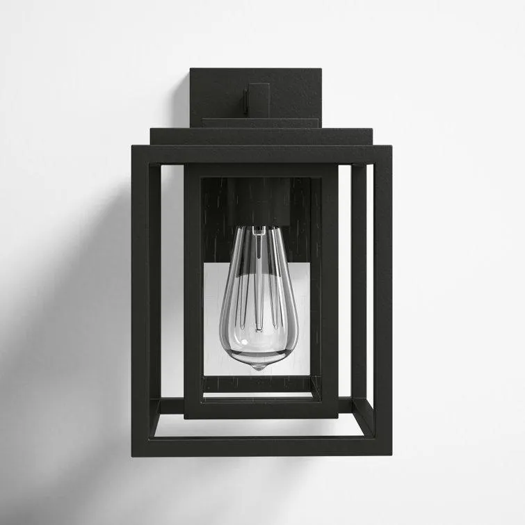 Kama Single Light Square Outdoor Wall Light