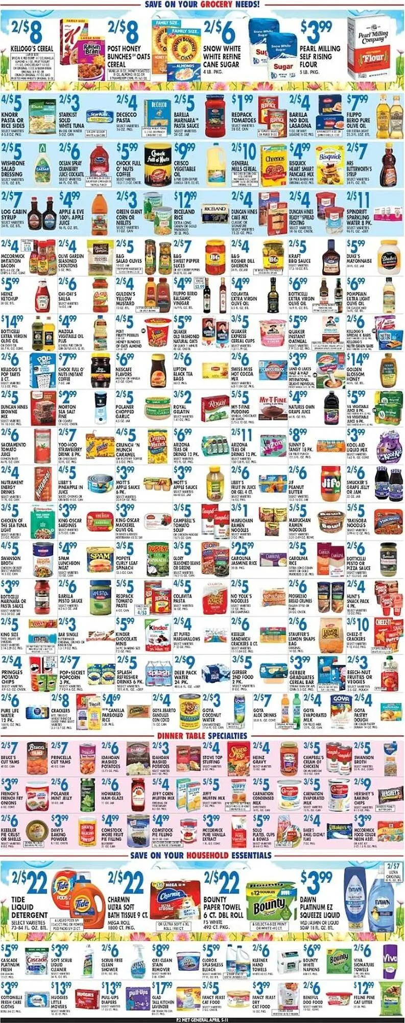 Weekly promotion Met Foodmarkets weekly ad spanning from April 5 to April 11 2026 - Page 2 for Catalogue 365