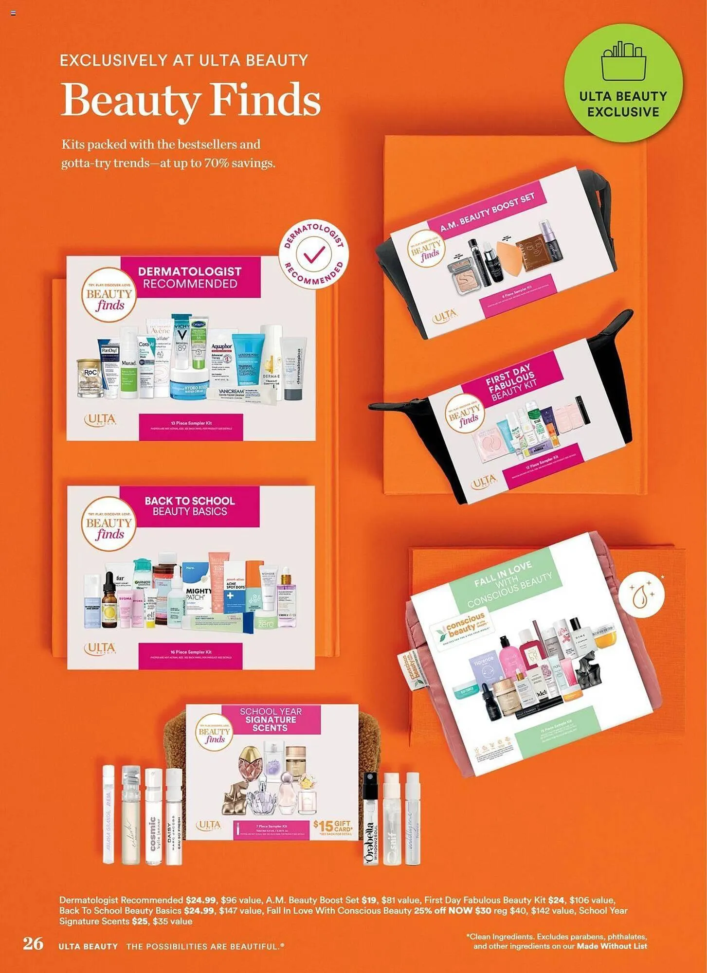 Weekly ad Ulta Beauty Weekly Ad from August 9 to August 29 2024 - Page 26
