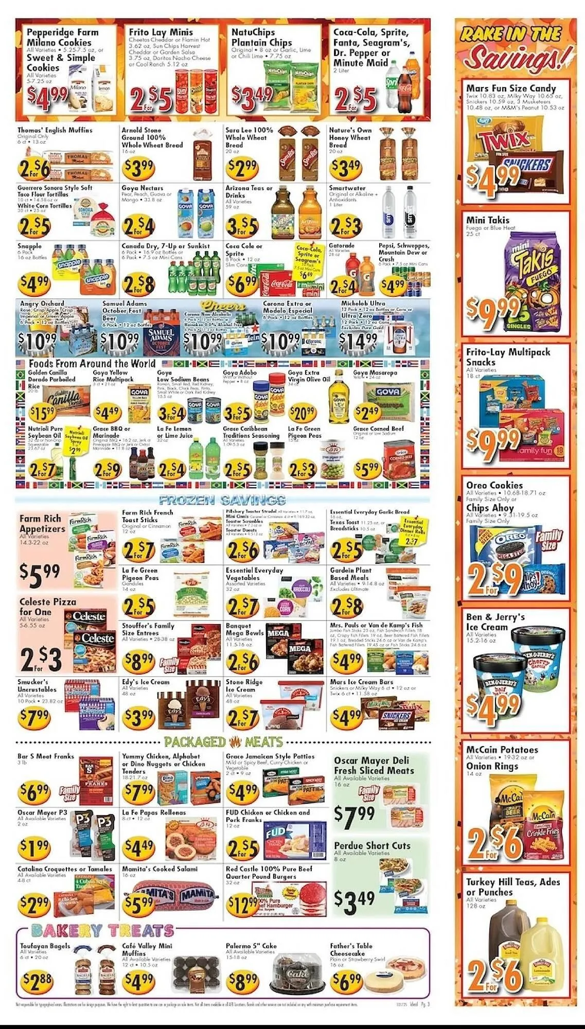 Weekly ad Ideal Food Basket circular from October 17 to October 23 2025 - Page 3