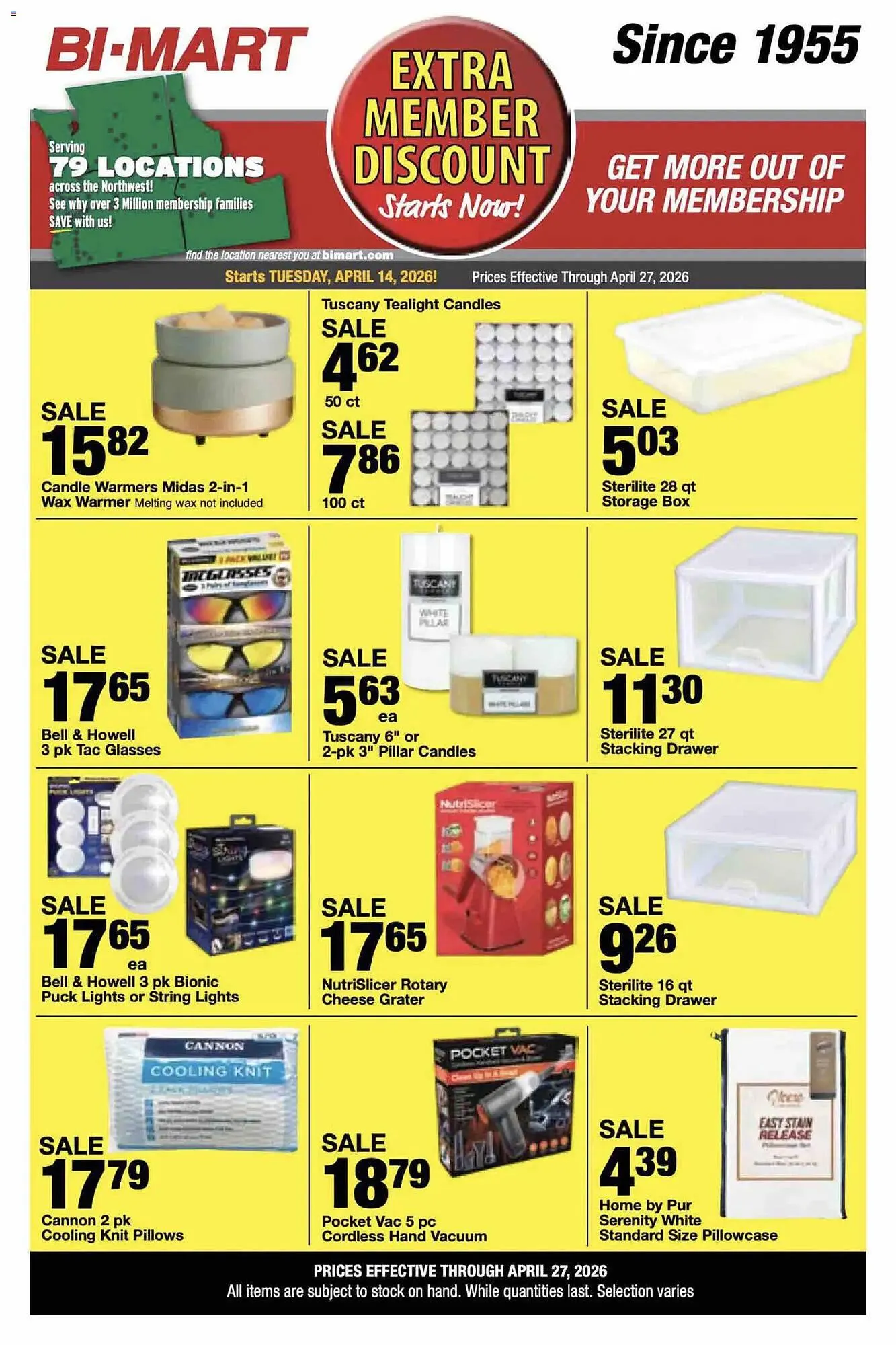 Bi-Mart weekly ad - 1