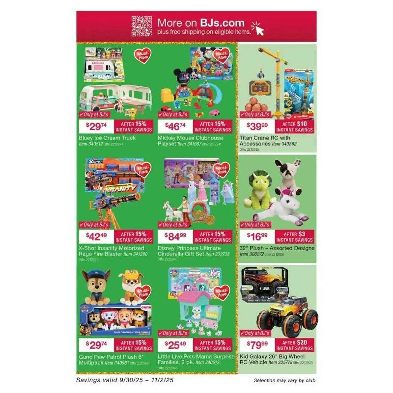 Weekly ad BJ's from October 2 to October 16 2025 - Page 41