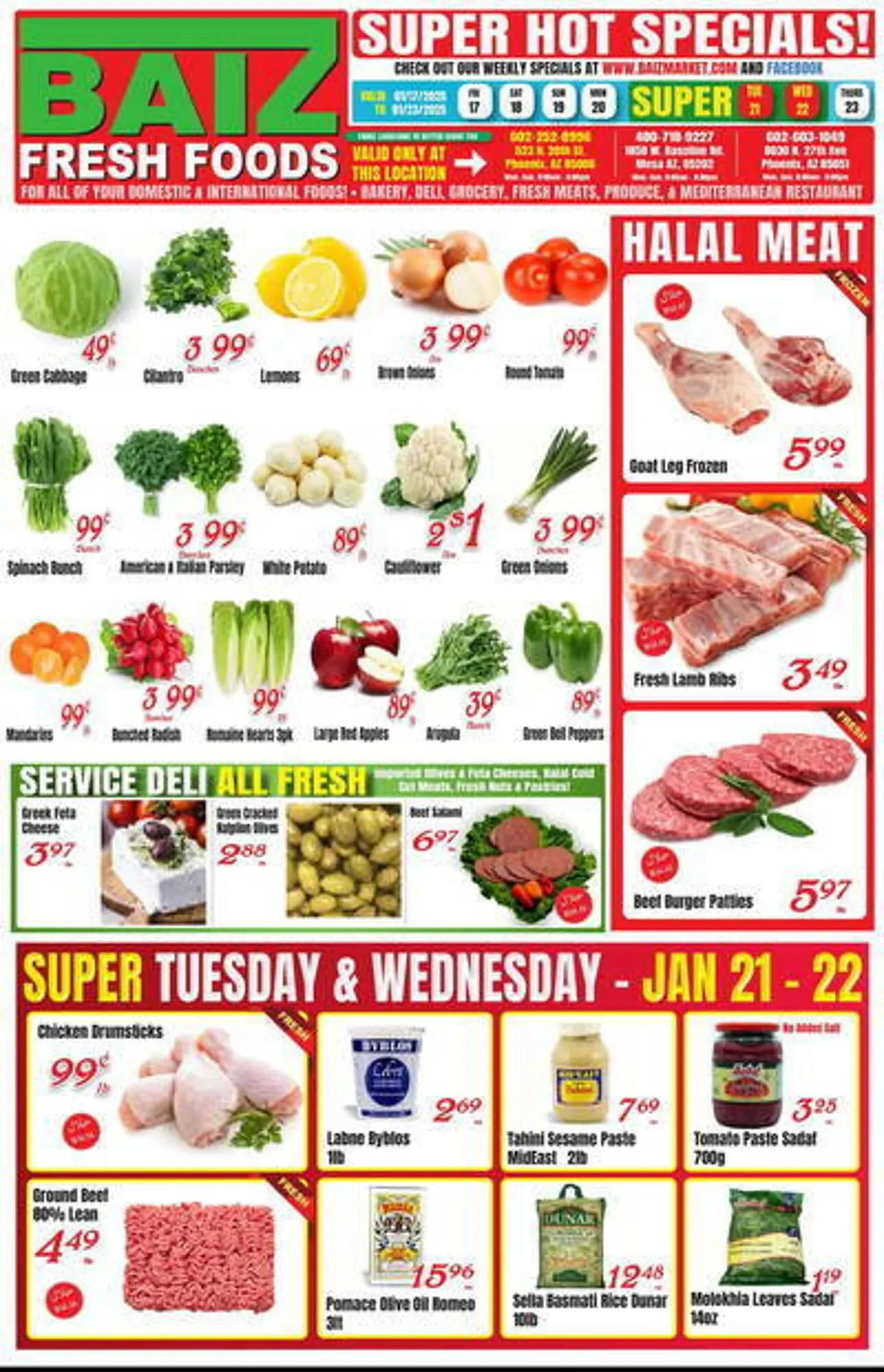 Baiz Market Place Weekly Ad - 1