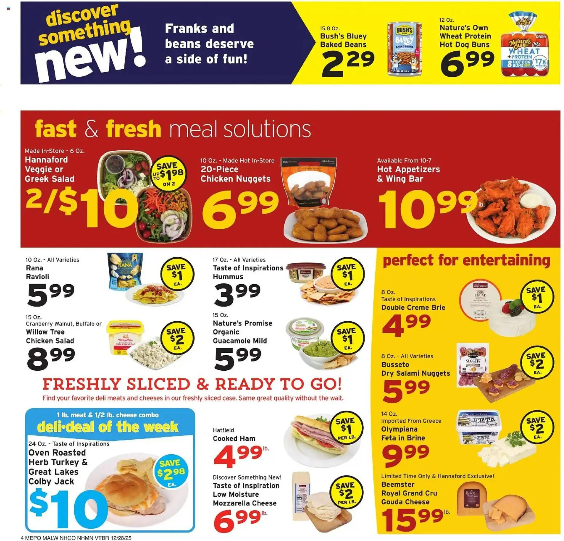 Weekly ad Hannaford flyer from December 28 to January 3 2026 - Page 4