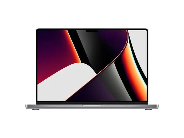 Apple A Grade Macbook Pro 16-inch (Retina XDR, 16-GPU, Space Gray, 1yr Warranty) 3.2Ghz 10-Core M1 Pro (2021) MK183LL/A 512GB Flash 16GB Memory 3456x2234 Display Mac OS Power Adapter