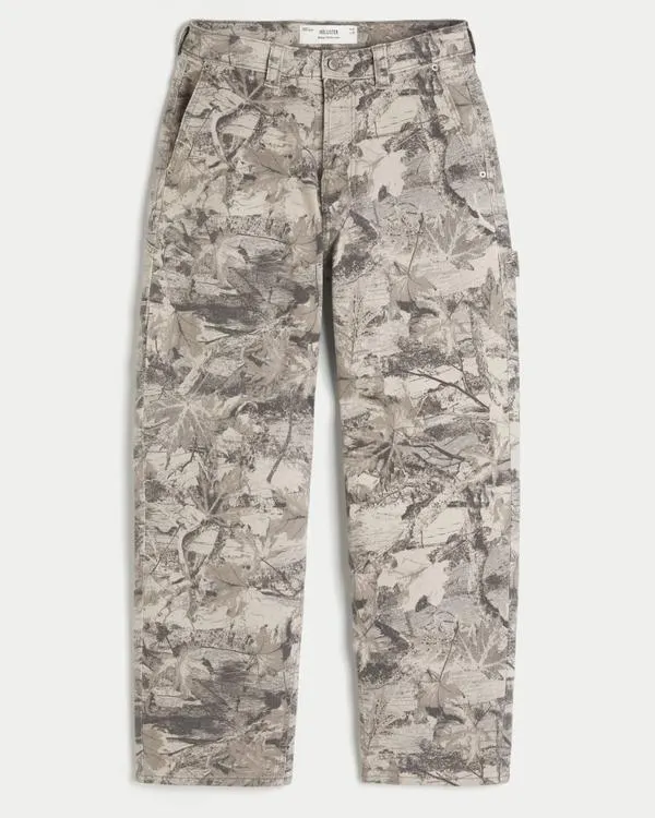 Camo Skater Baggy Painter Jeans