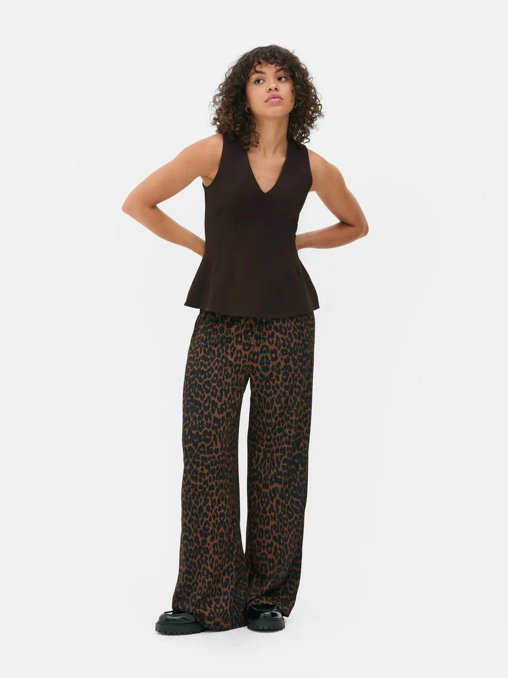 Peplum Tank Top