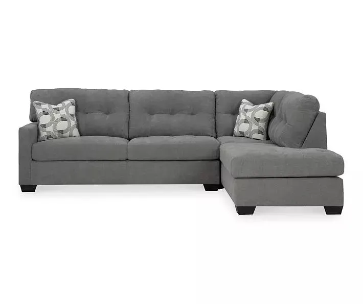 Signature Design By Ashley Highland Falls Gray Sectional