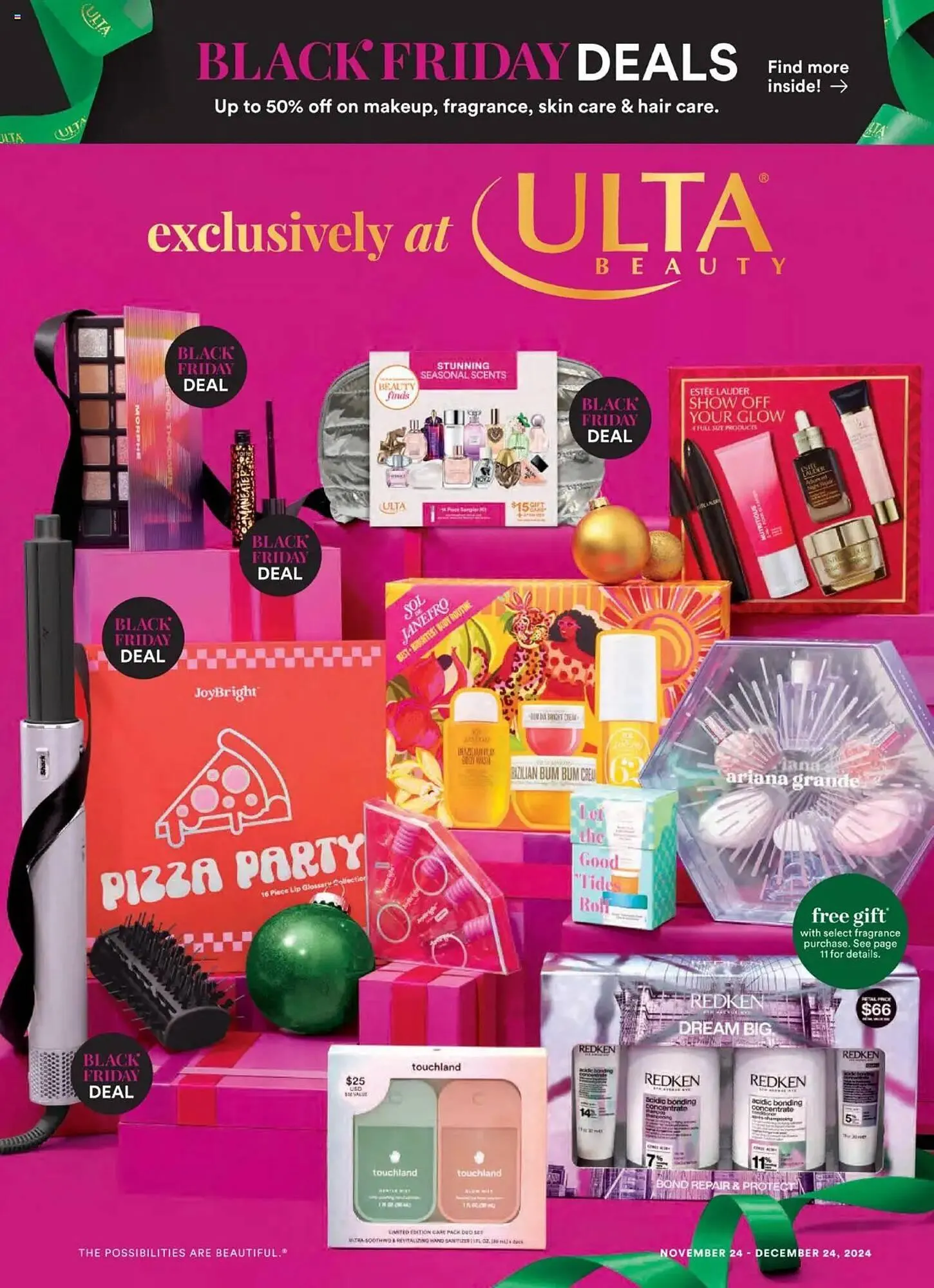 Weekly ad Ulta Beauty Weekly Ad from November 24 to December 24 2024 - Page 1