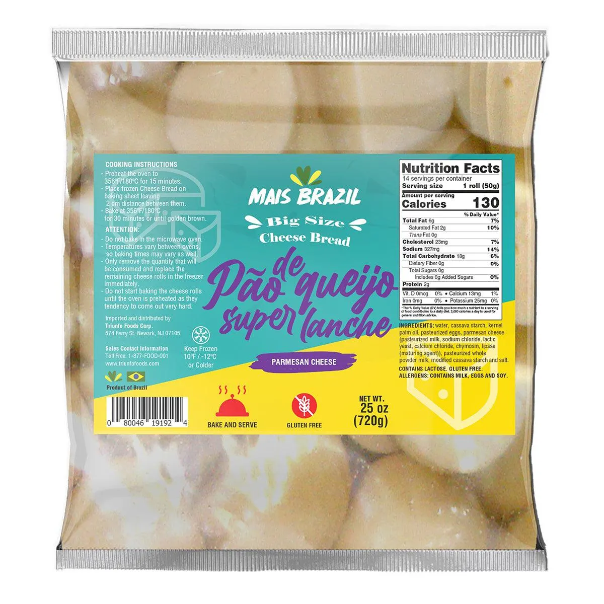 Mais Brasil Pao de Queijo SuperLanche