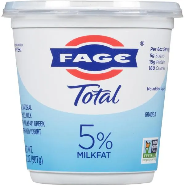 FAGE Total Milkfat Greek Strained Yogurt