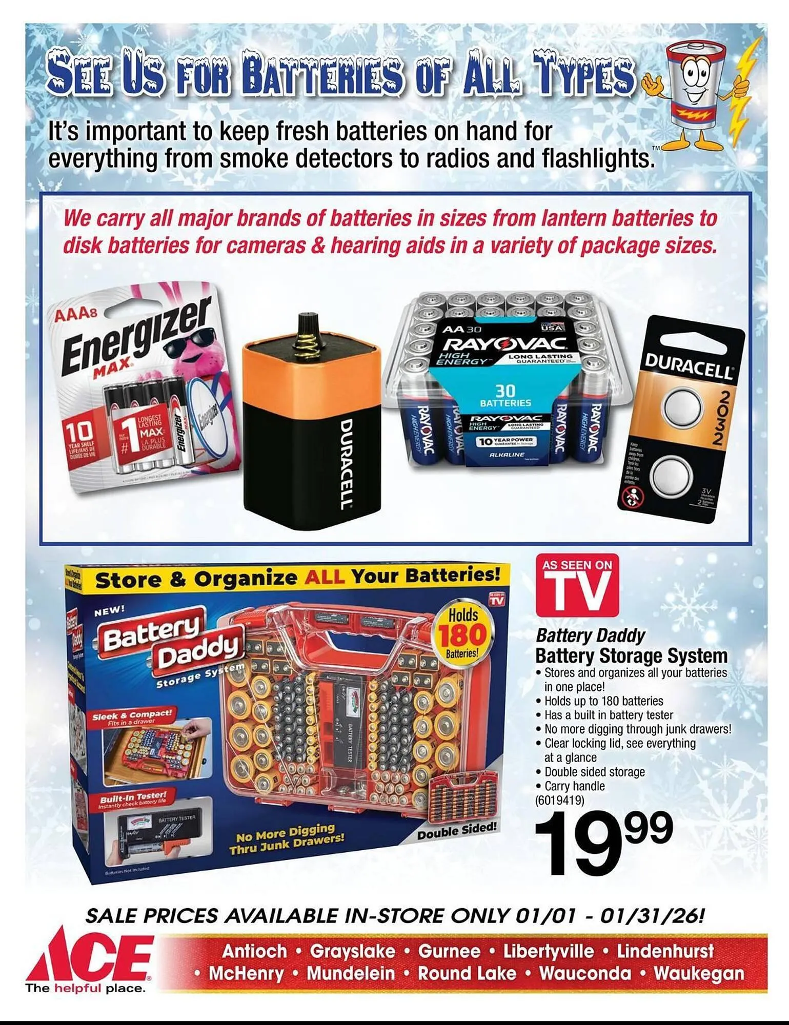 Weekly ad Ace Hardware flyer from January 1 to January 31 2026 - Page 17