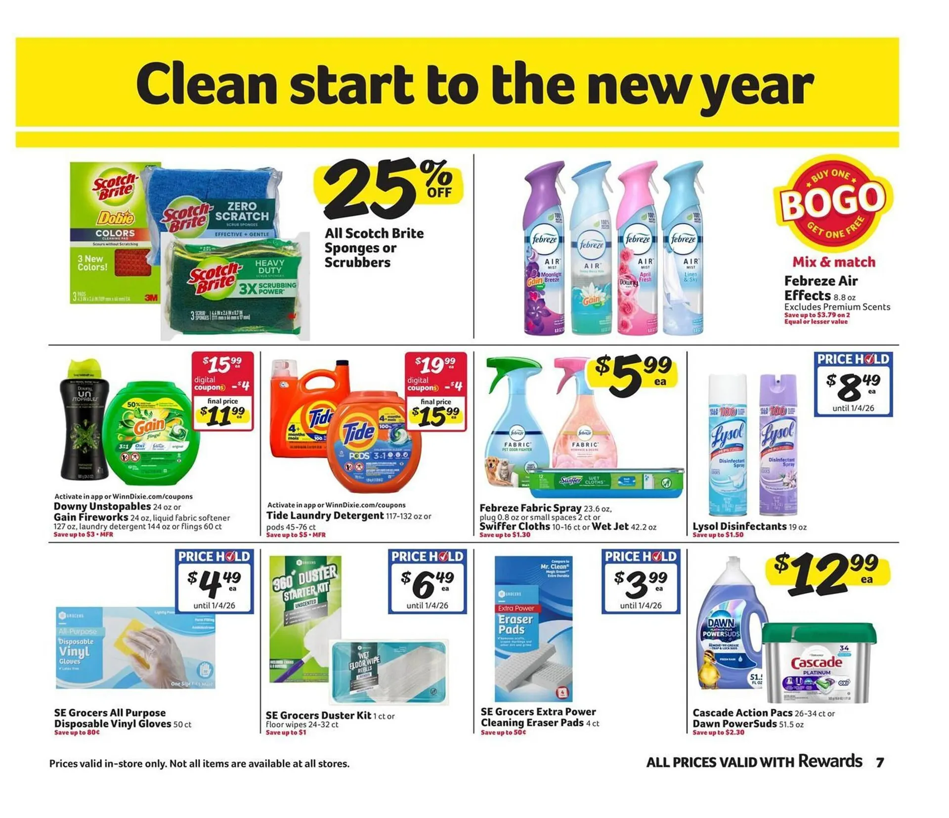 Weekly ad Winn Dixie weekly ad from December 17 to December 31 2025 - Page 7