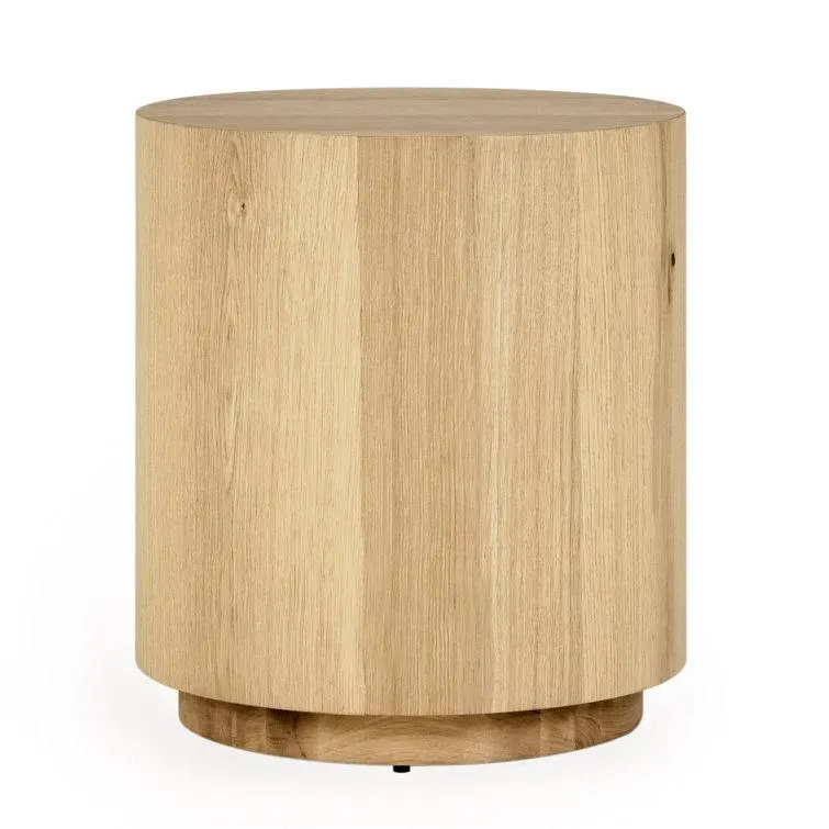 Taryn 20" Drum End Table