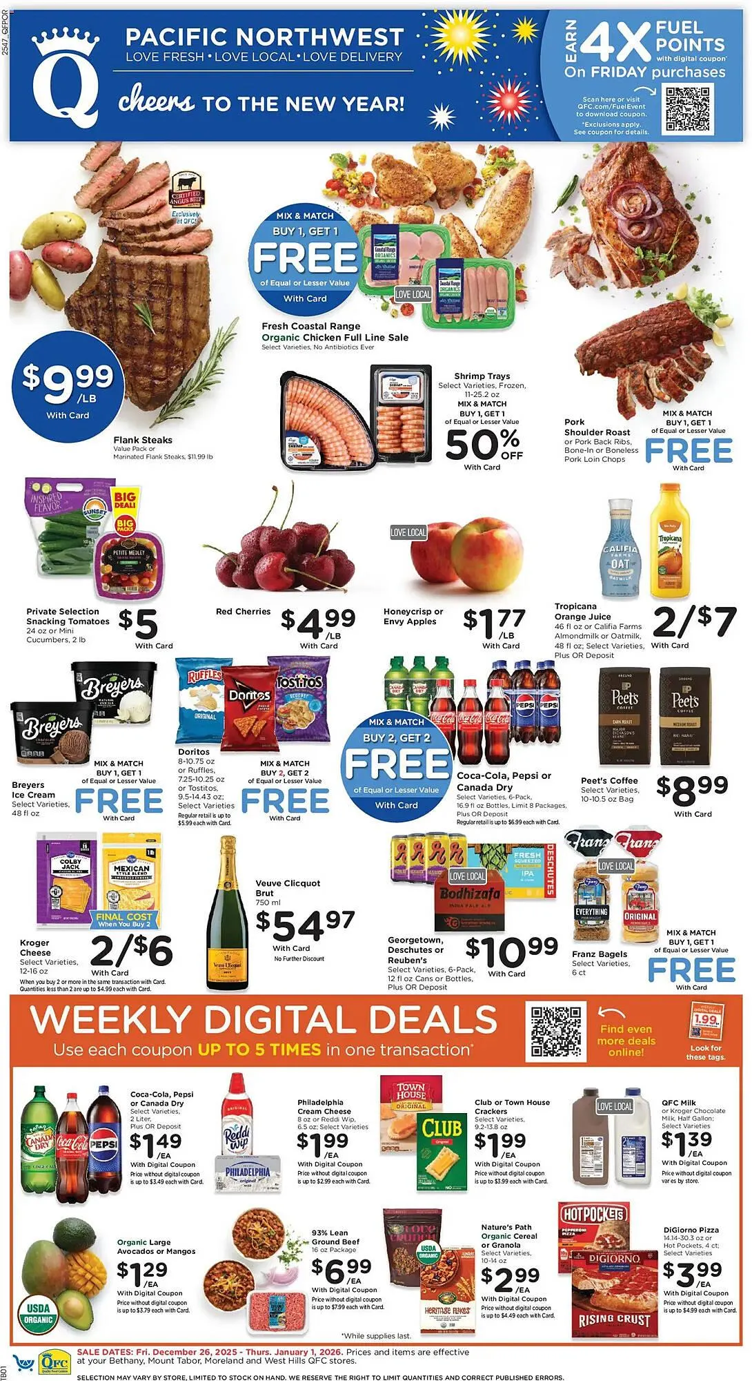 Weekly ad QFC weekly ad from December 26 to January 1 2026 - Page 1