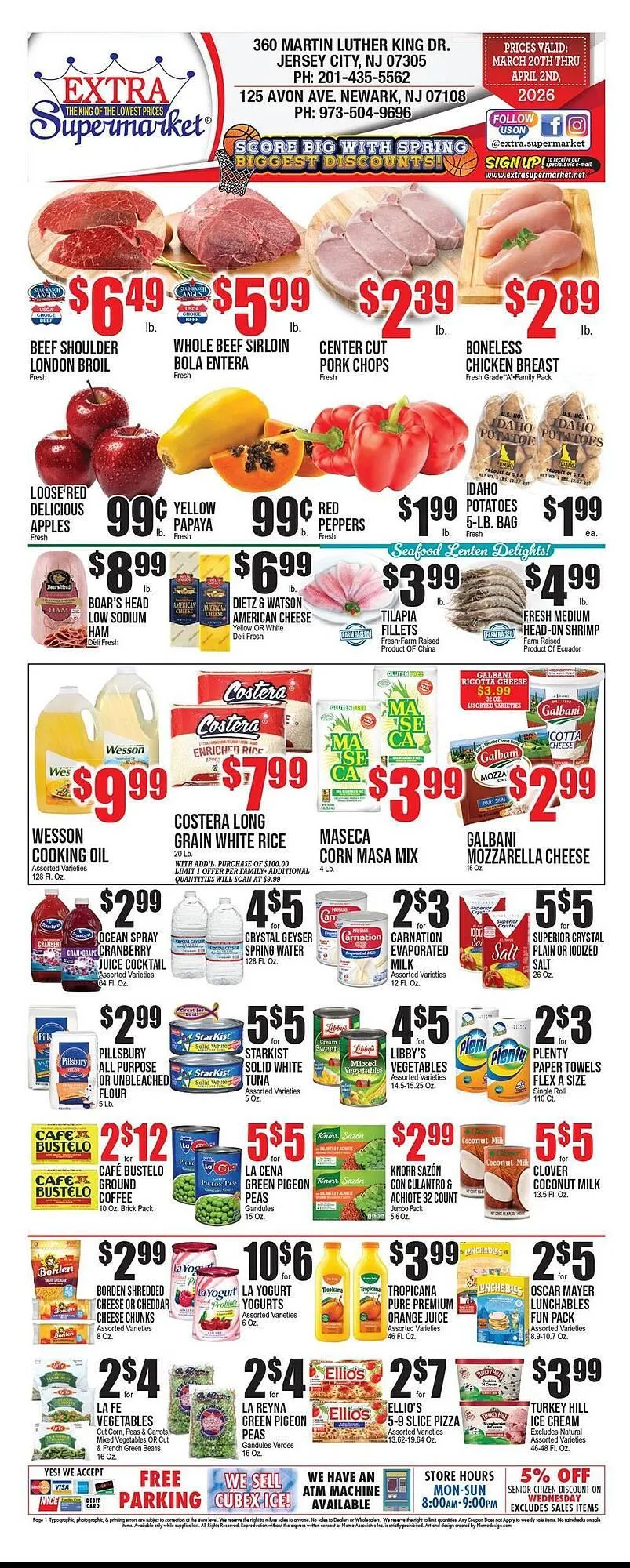 Extra Supermarket circular - 1