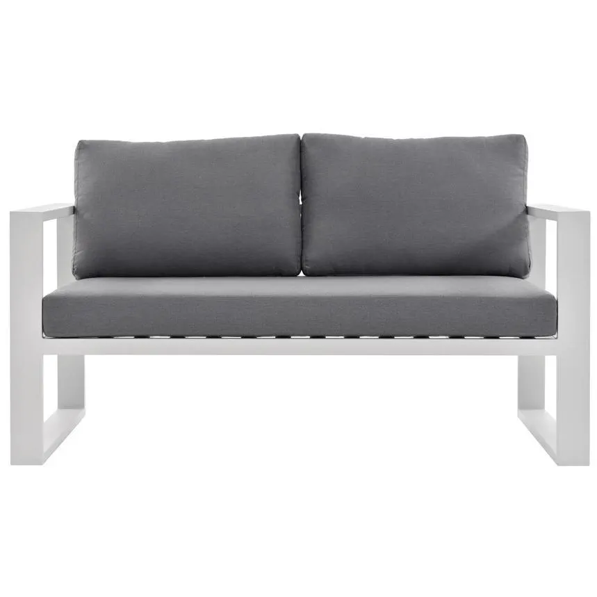 Mykonos Gray Loveseat