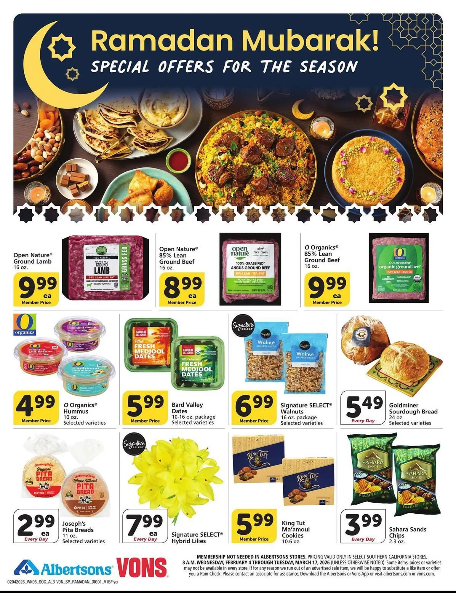 Vons weekly ad - 1