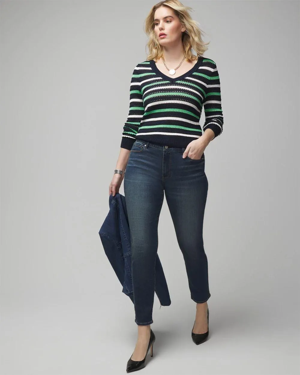 Curvy Mid-Rise Everyday Soft Denim