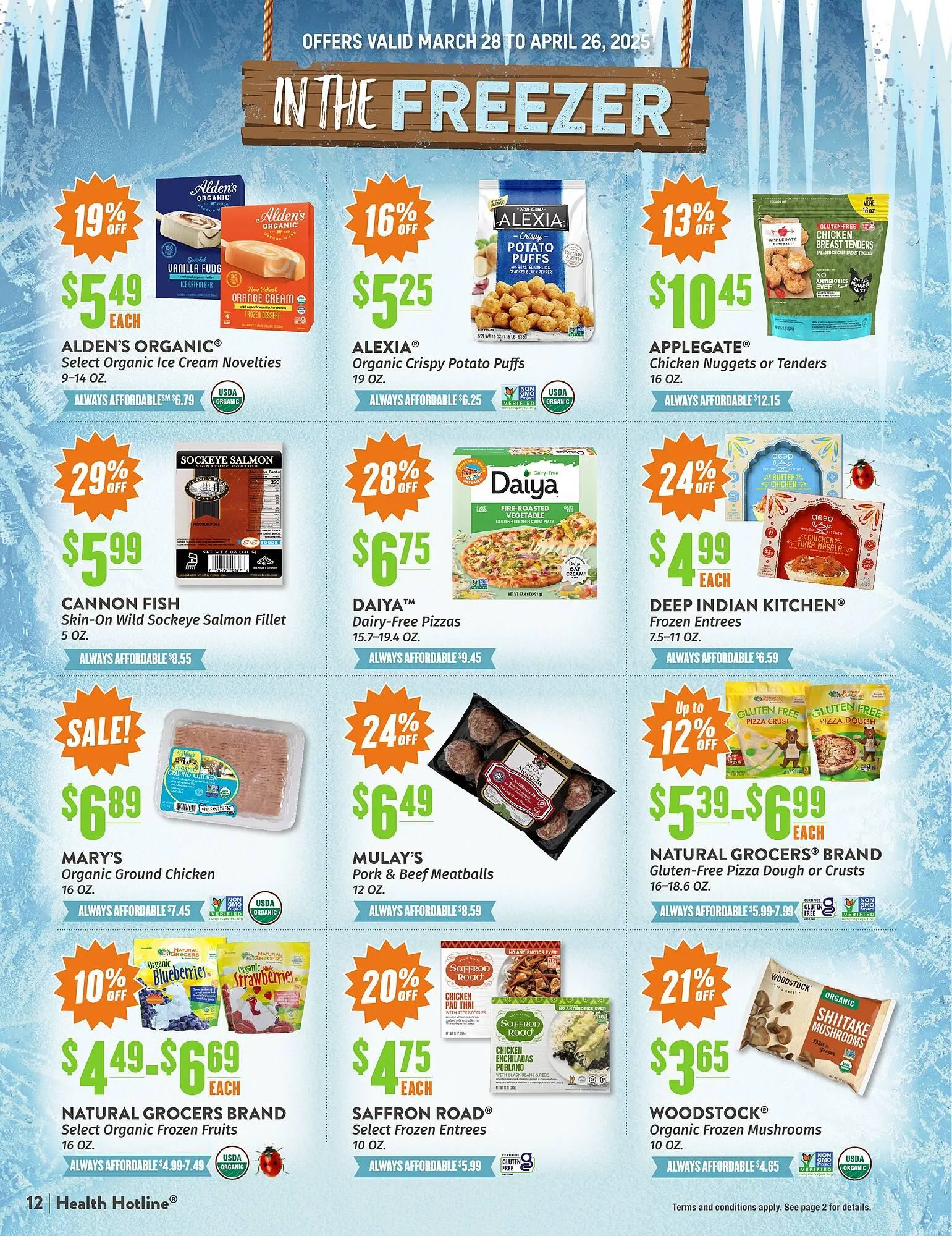 Weekly ad Natural Grocers ad from April 18 to April 26 2025 - Page 12
