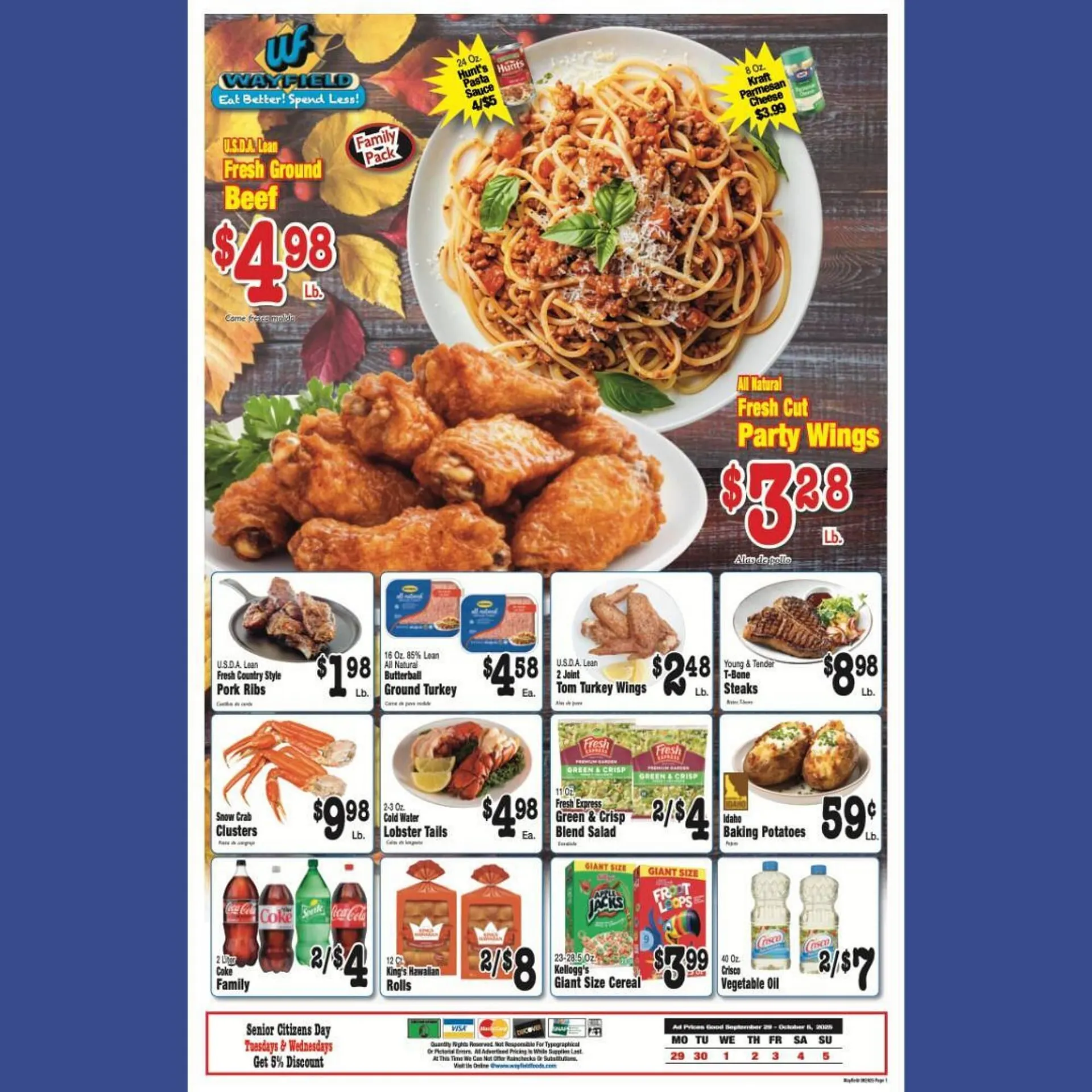 Weekly ad Wayfield weekly ad from September 29 to October 5 2025 - Page 1
